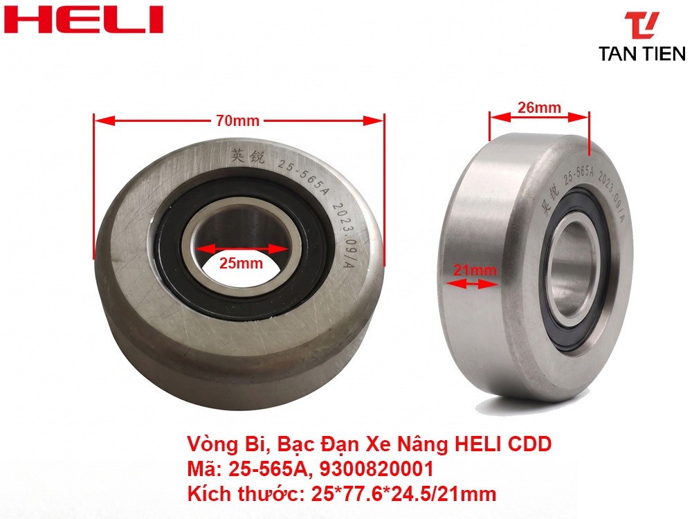 Vòng Bi Xe Nâng HELI 25-565A